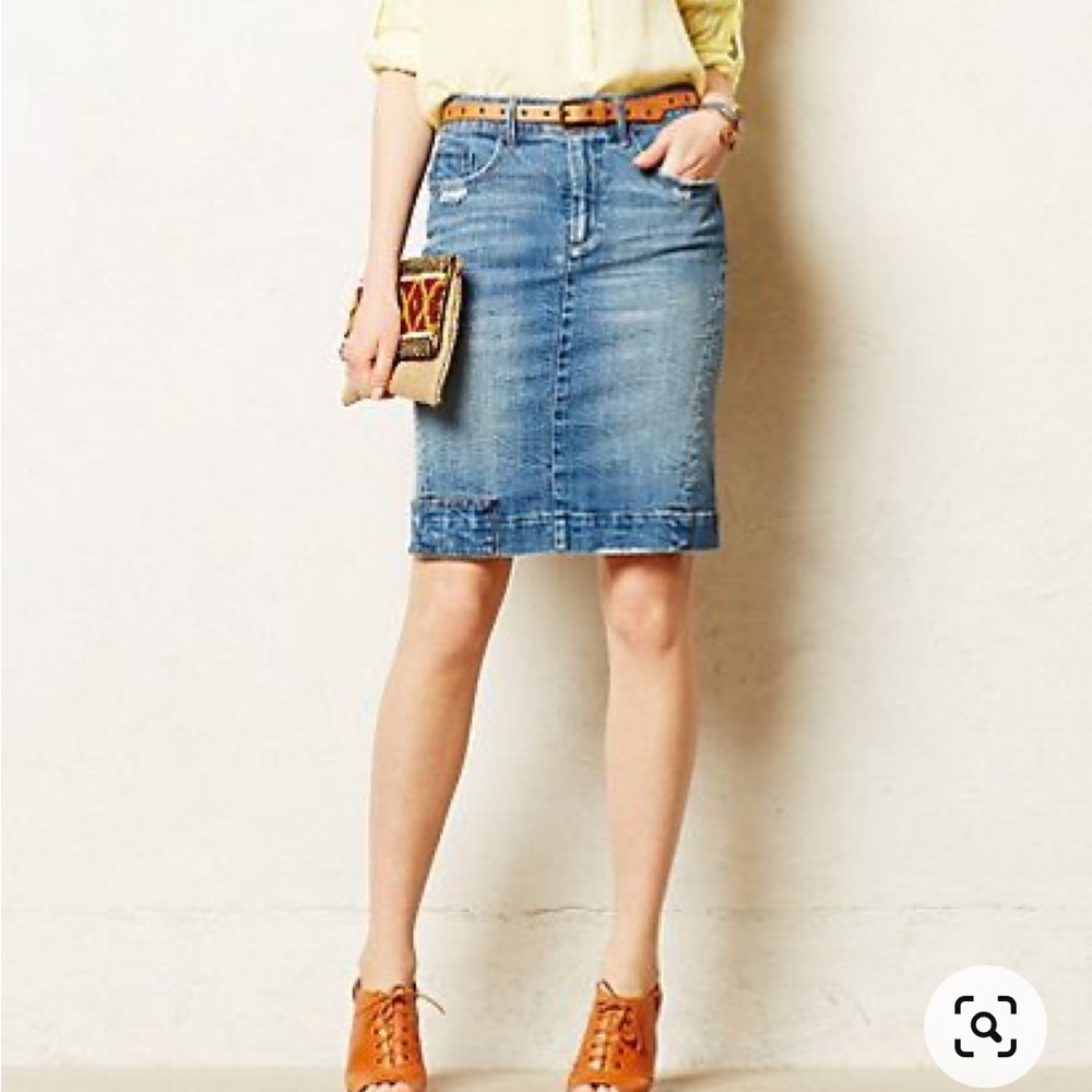 Kut from the Kloth denim pencil skirt